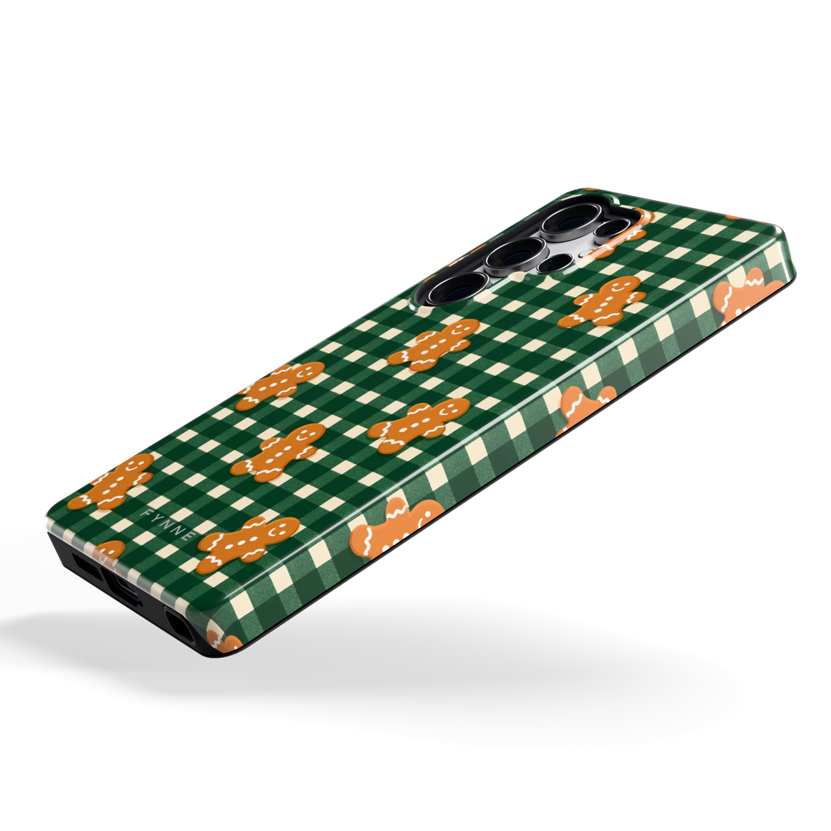 Peperkoek Ruit hoesje voor Galaxy S25 Ultra, schuin