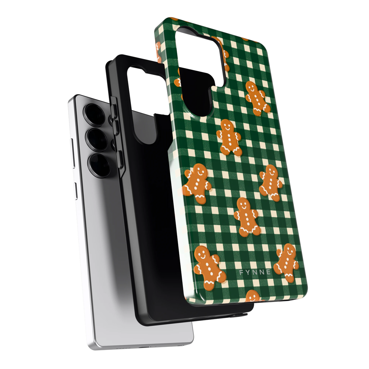 Peperkoek Ruit hoesje voor Galaxy S25 Ultra, los van de telefoon