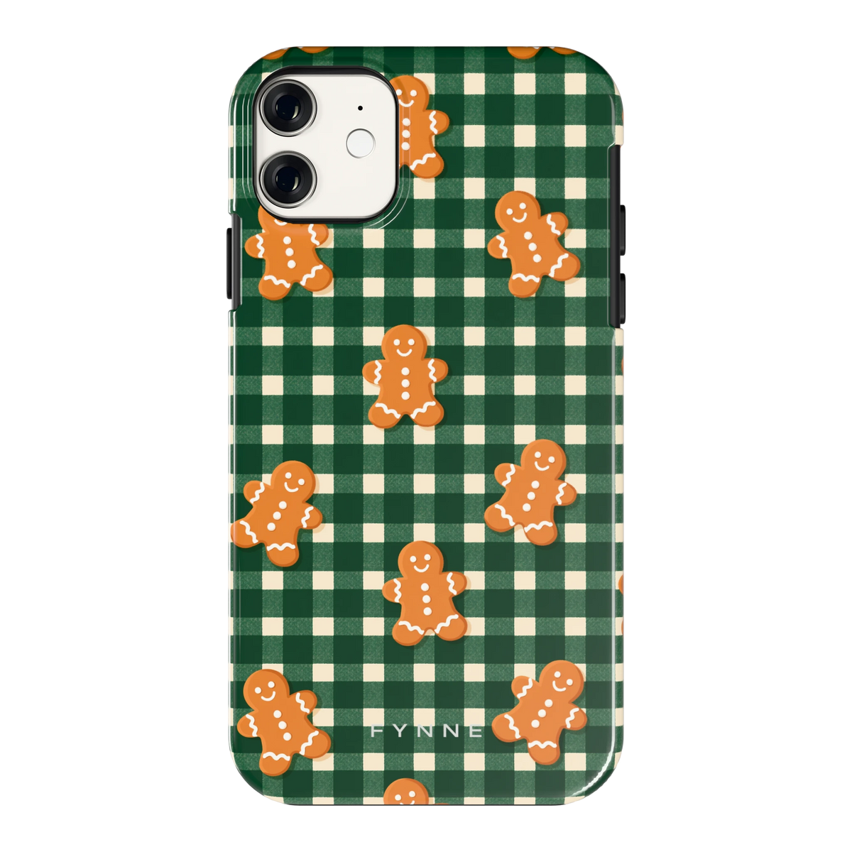 Peperkoek Ruit hoesje voor iPhone 11, achterkant
