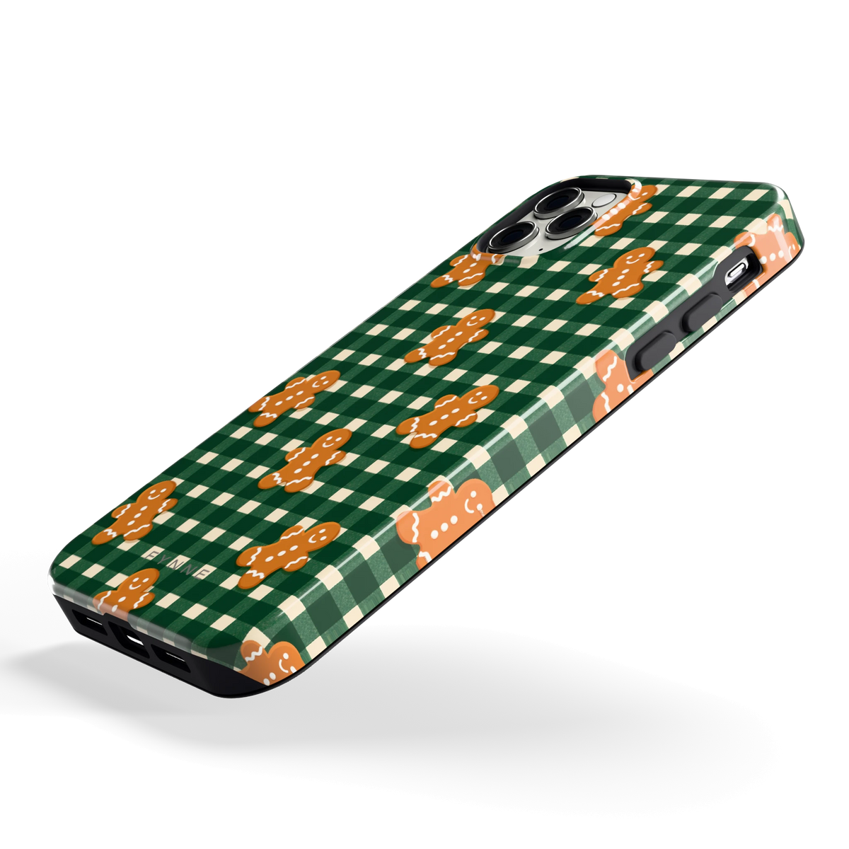 Peperkoek Ruit hoesje voor iPhone 11 Pro Max, schuin