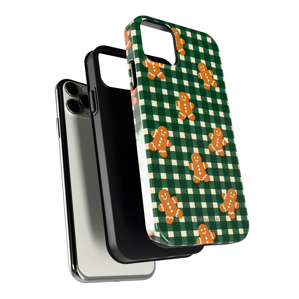 Peperkoek Ruit hoesje voor iPhone 11 Pro Max, los van de telefoon
