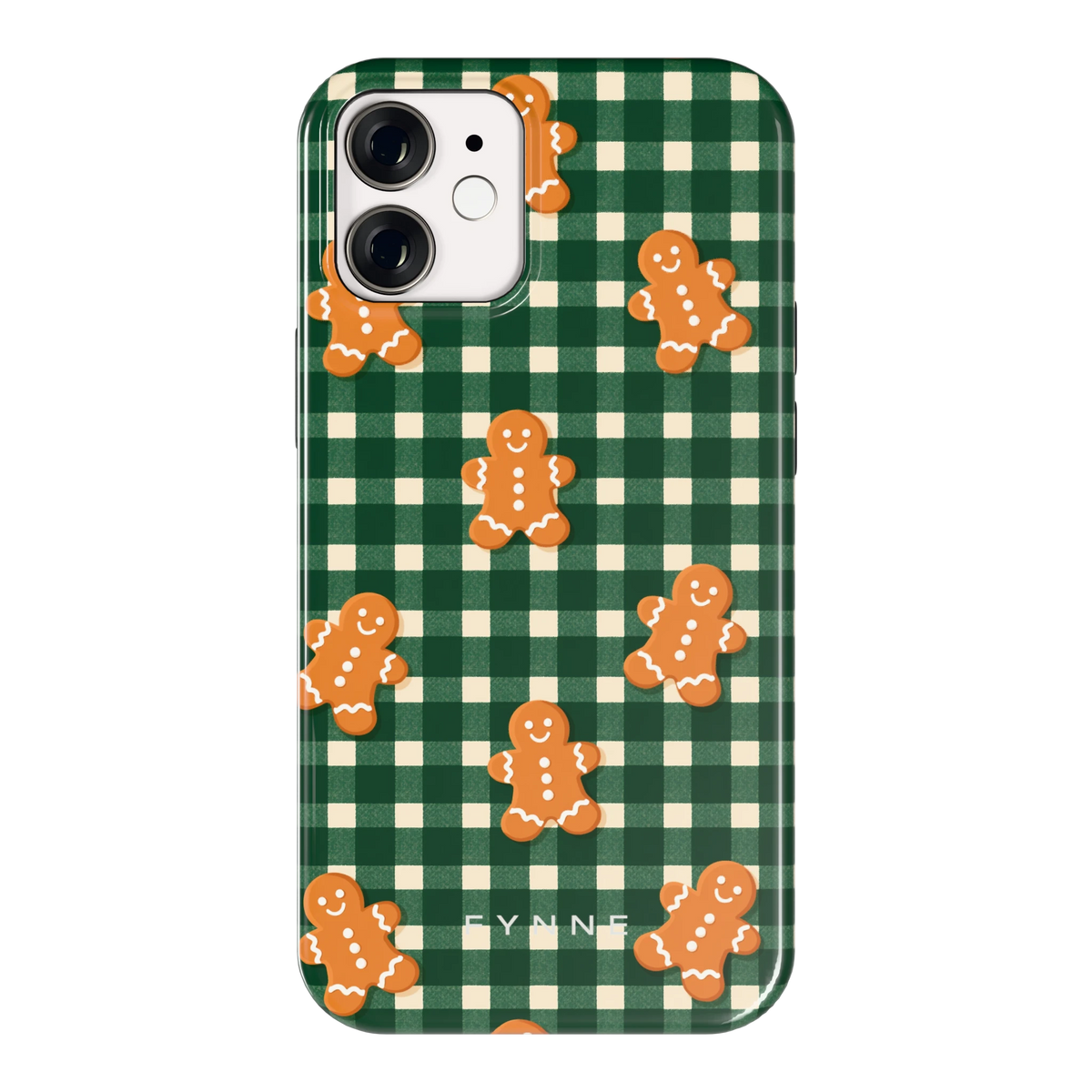 Peperkoek Ruit hoesje voor iPhone 12 mini, achterkant