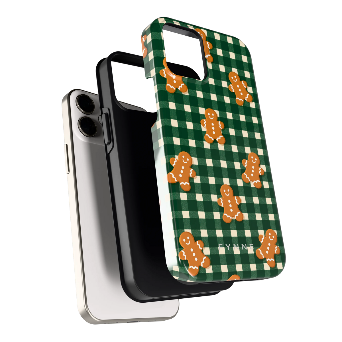 Peperkoek Ruit hoesje voor iPhone 12 mini, los van de telefoon