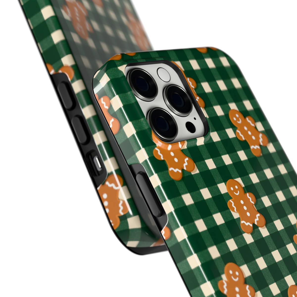 Peperkoek Ruit hoesje voor iPhone 12 Pro Max, close-up