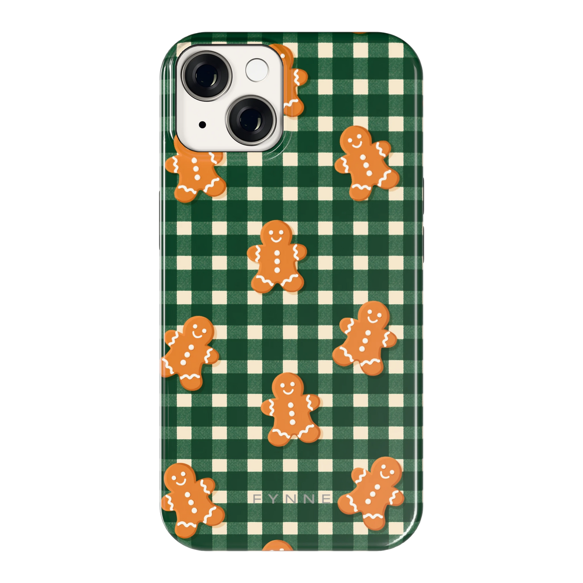 Peperkoek Ruit hoesje voor iPhone 14, achterkant