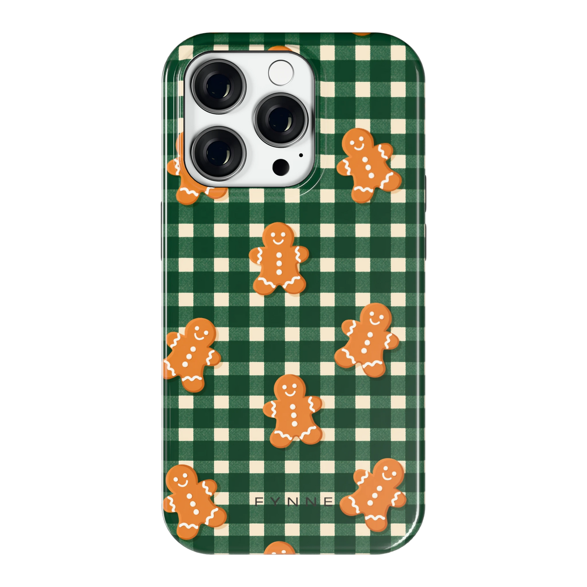 Peperkoek Ruit hoesje voor iPhone 14 Pro, achterkant