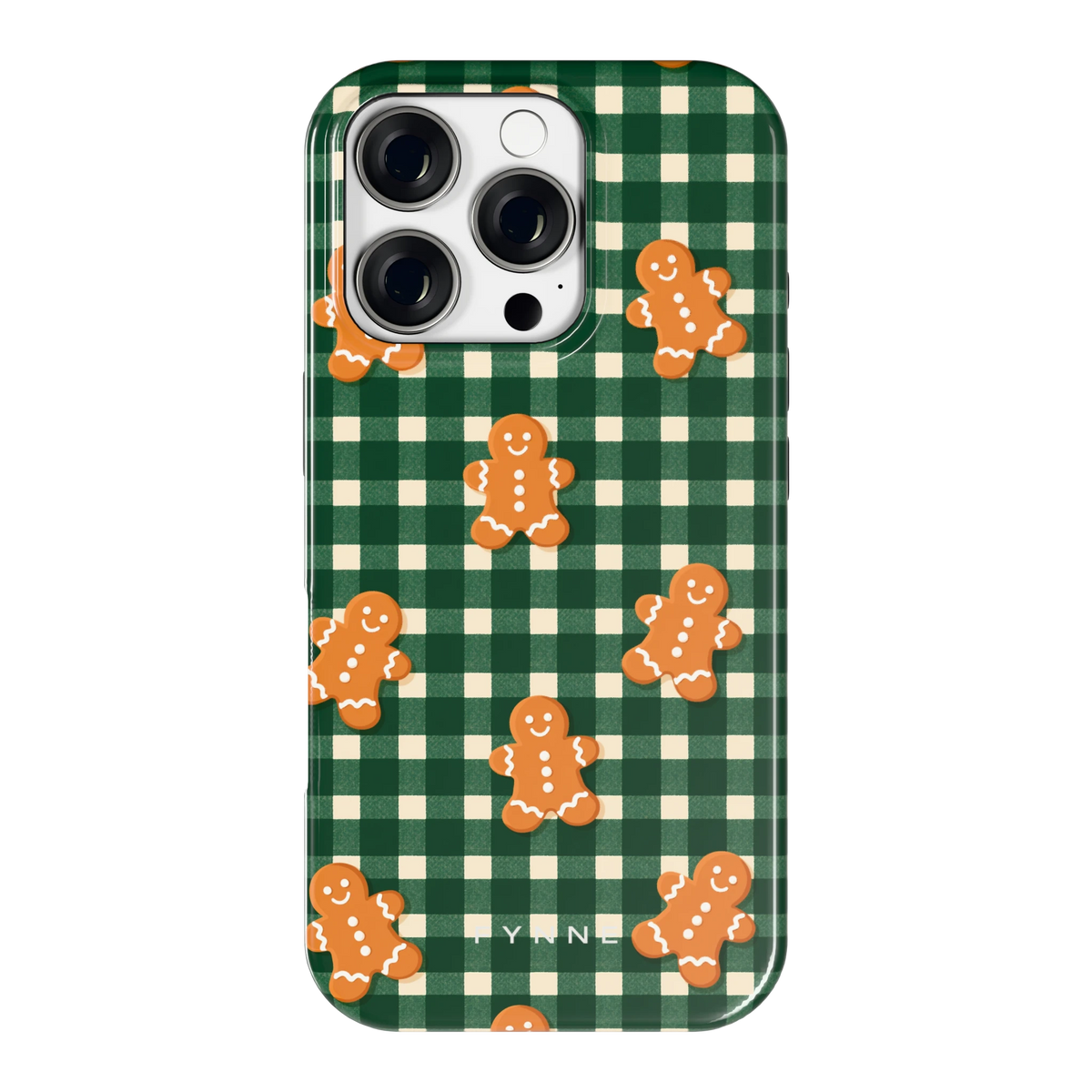 Peperkoek Ruit hoesje voor iPhone 16 Pro, achterkant