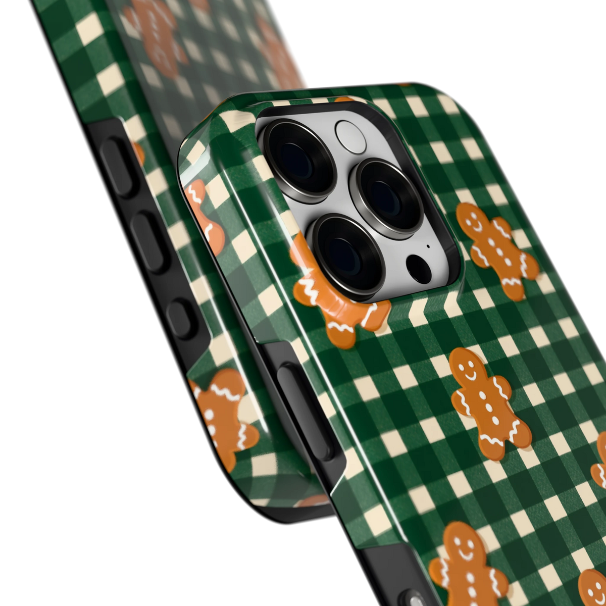 Peperkoek Ruit hoesje voor iPhone 16 Pro, close-up