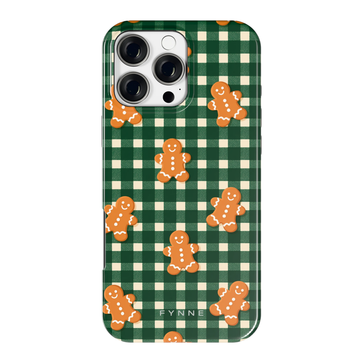 Peperkoek Ruit hoesje voor iPhone 16 Pro Max, achterkant
