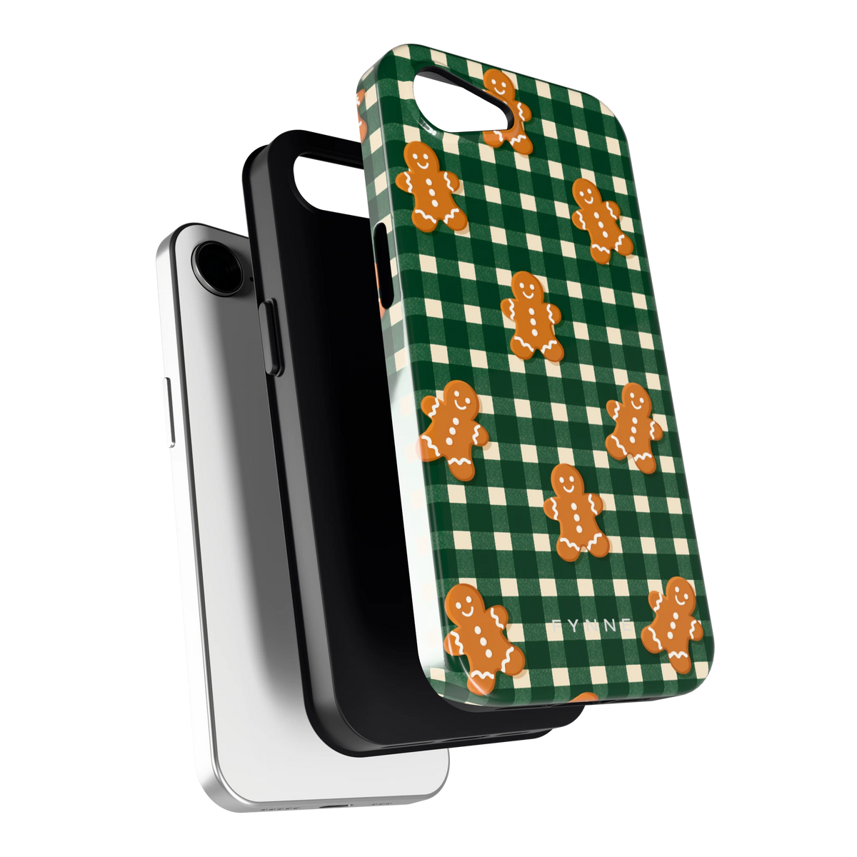 Peperkoek Ruit hoesje voor iPhone 16e, los van de telefoon
