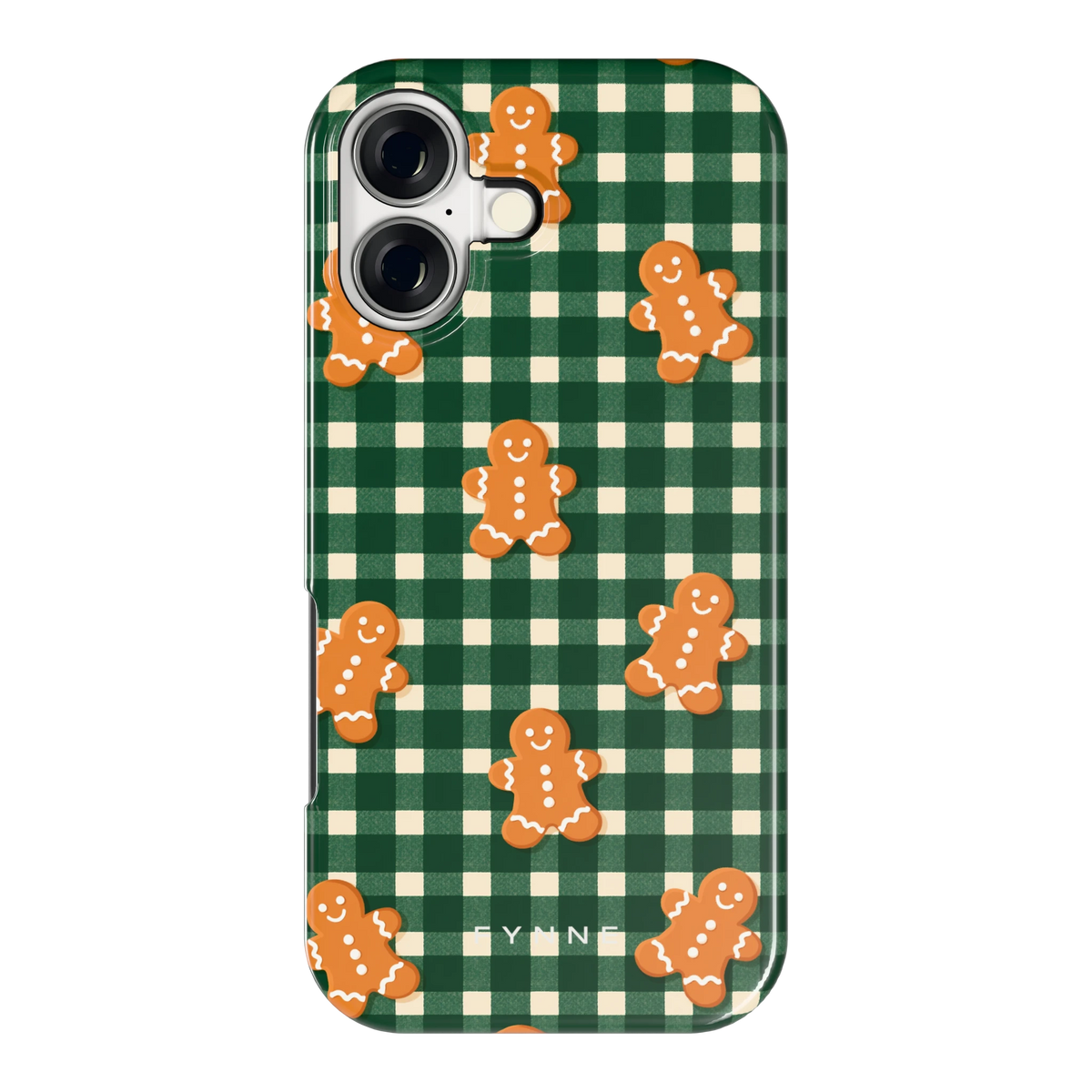 Peperkoek Ruit hoesje voor iPhone 17, achterkant