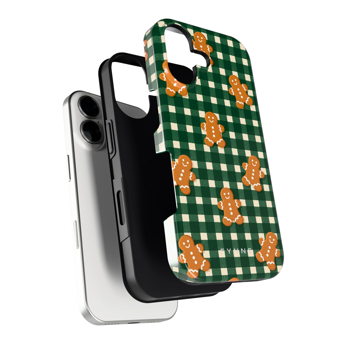 Peperkoek Ruit hoesje voor iPhone 17, los van de telefoon