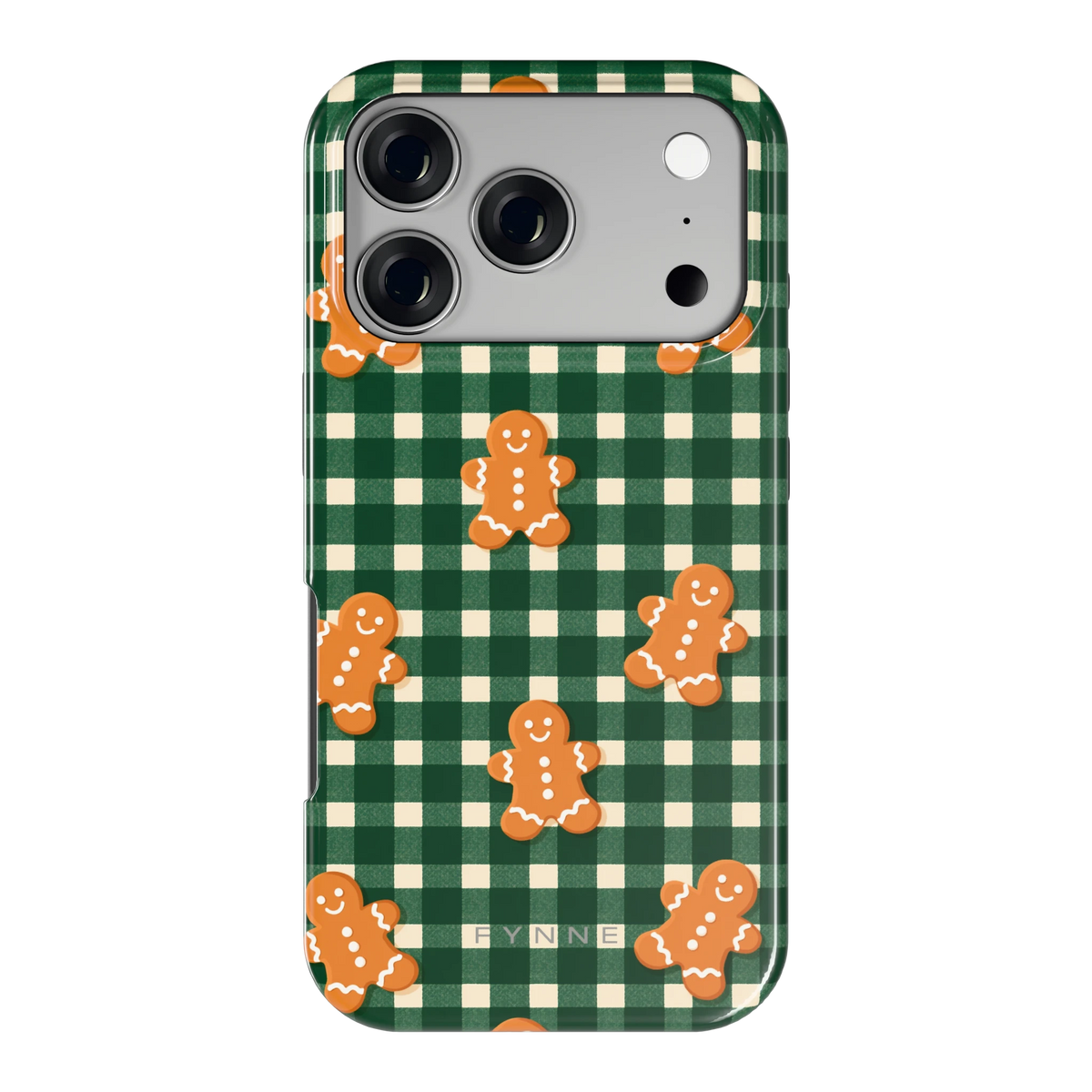 Peperkoek Ruit hoesje voor iPhone 17 Pro, achterkant