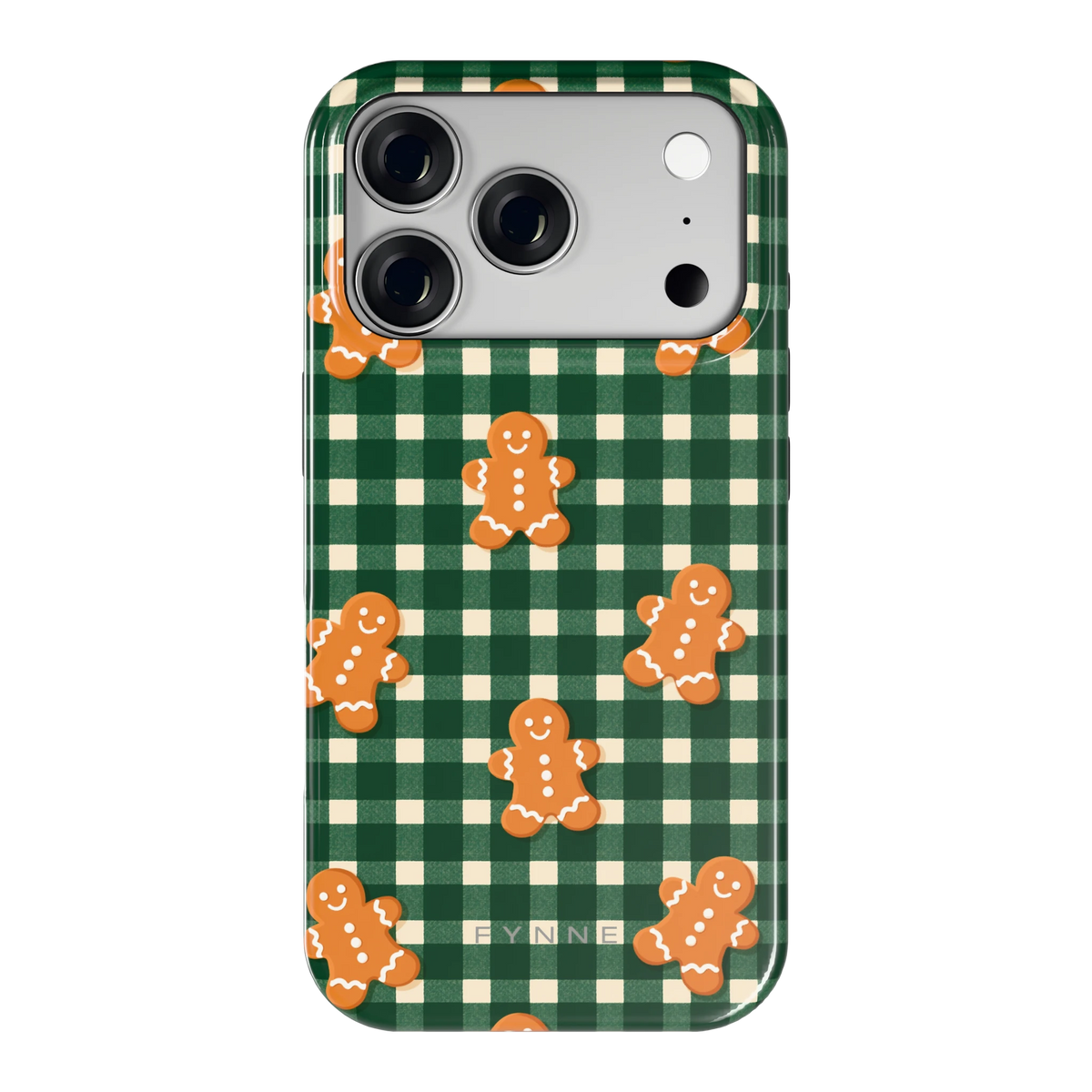 Peperkoek Ruit hoesje voor iPhone 18 Pro, achterkant