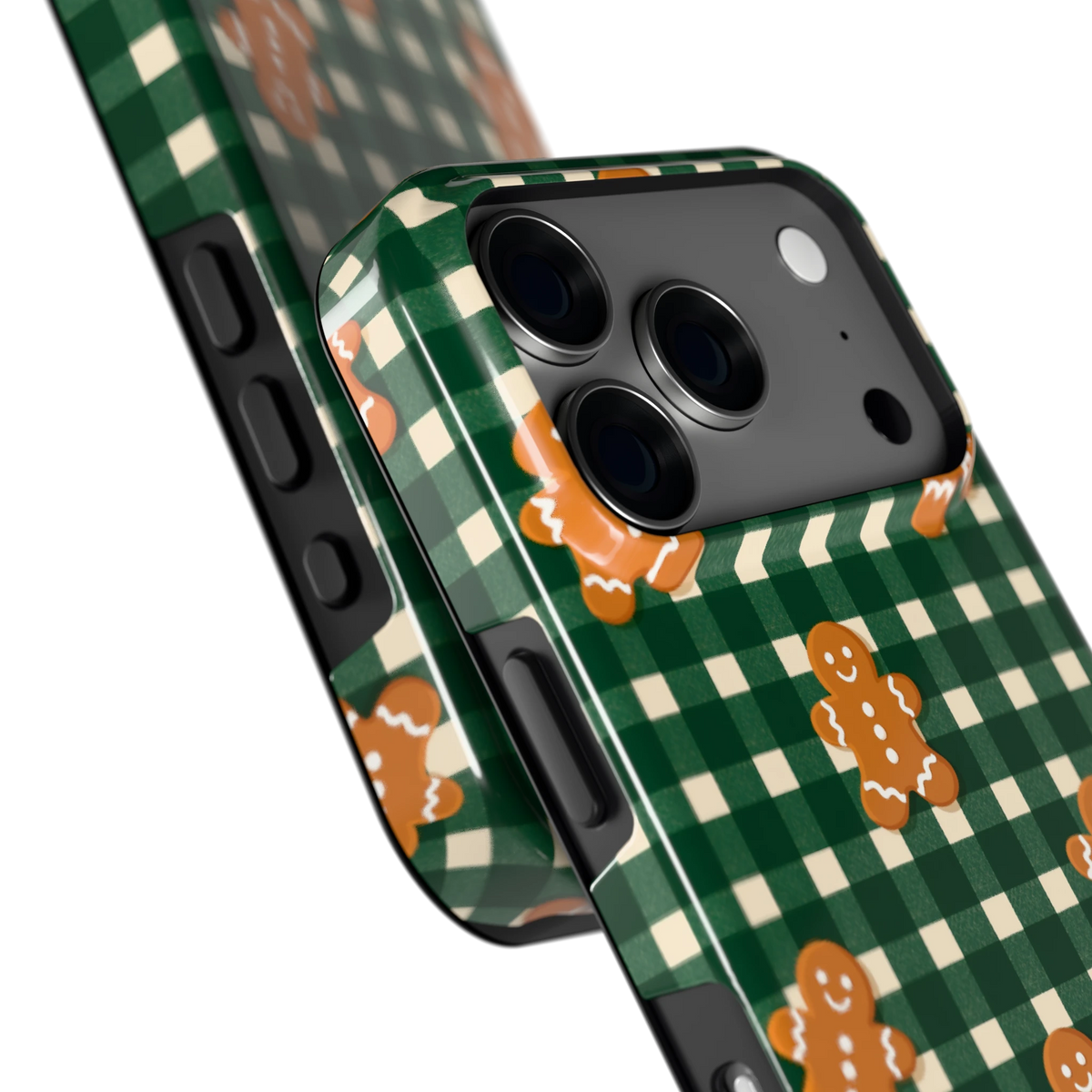 Peperkoek Ruit hoesje voor iPhone 18 Pro, close-up