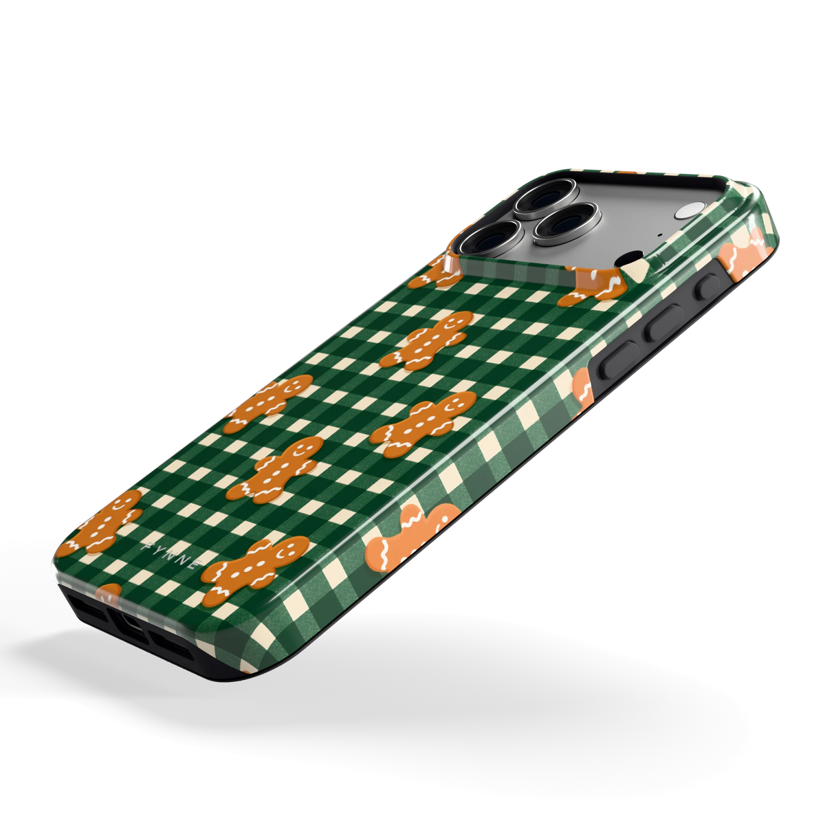 Peperkoek Ruit hoesje voor iPhone 18 Pro Max, schuin
