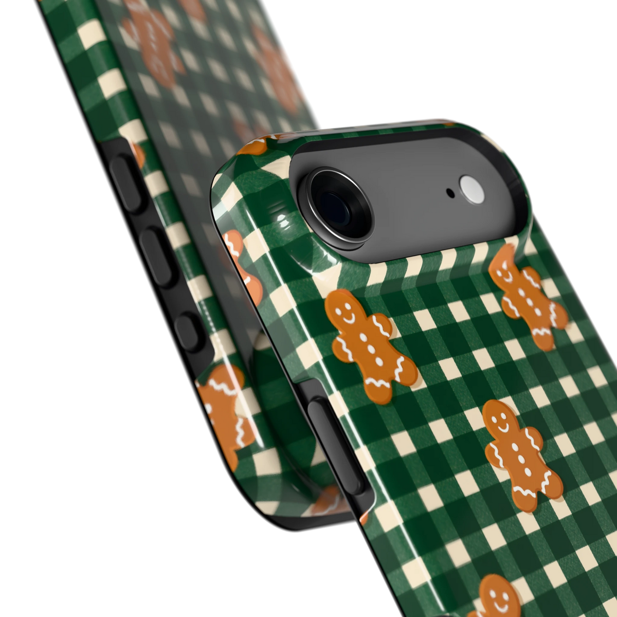 Peperkoek Ruit hoesje voor iPhone Air, close-up