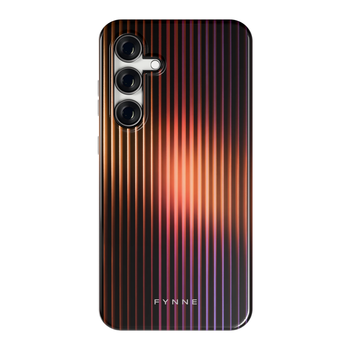 Gloeiende Lijnen hoesje voor Galaxy S24 FE, achterkant