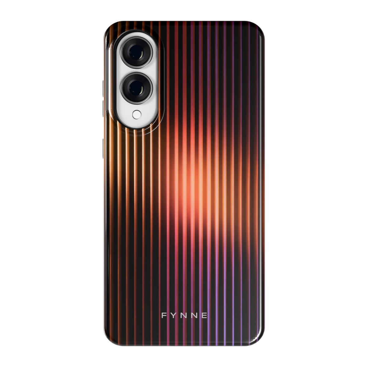 Gloeiende Lijnen hoesje voor Galaxy S25 Edge, achterkant