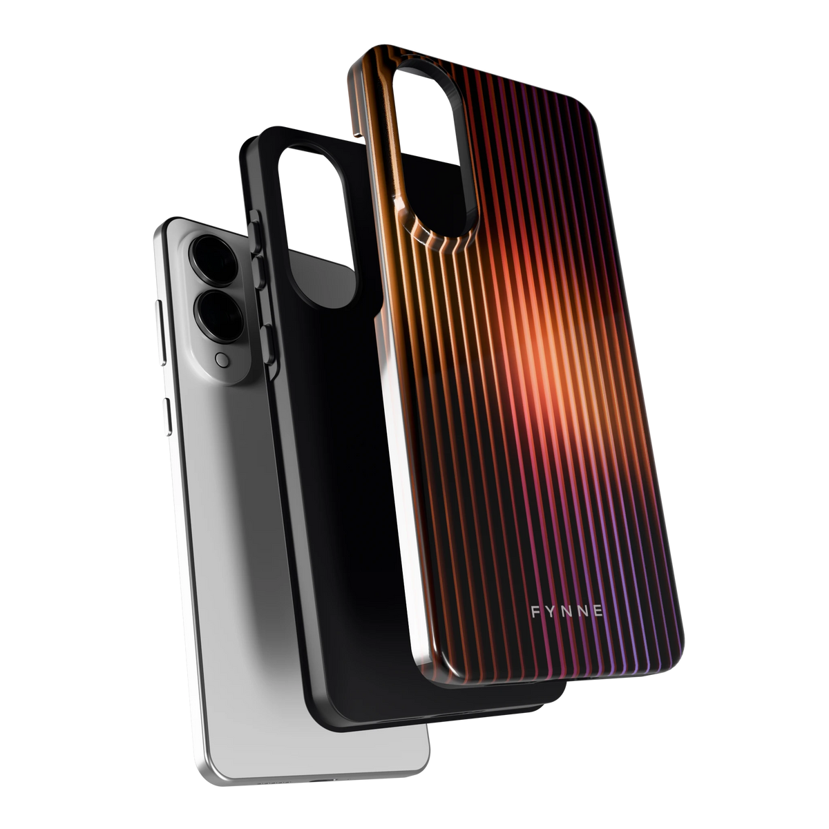 Gloeiende Lijnen hoesje voor Galaxy S25 Edge, los van de telefoon