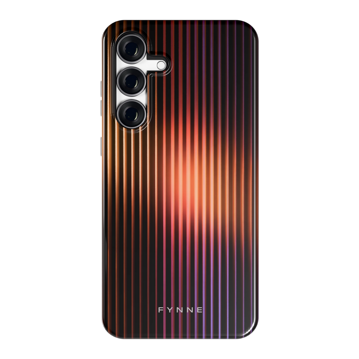 Gloeiende Lijnen hoesje voor Galaxy S25 FE, achterkant