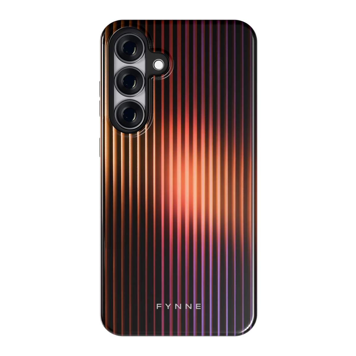 Gloeiende Lijnen hoesje voor Galaxy S25+, achterkant