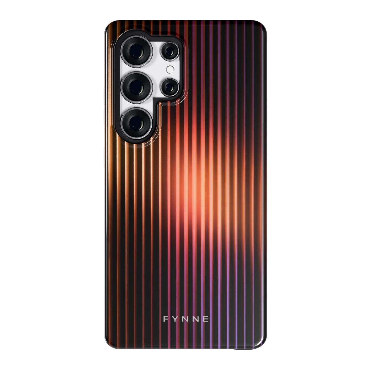 Gloeiende Lijnen hoesje voor Galaxy S25 Ultra, achterkant
