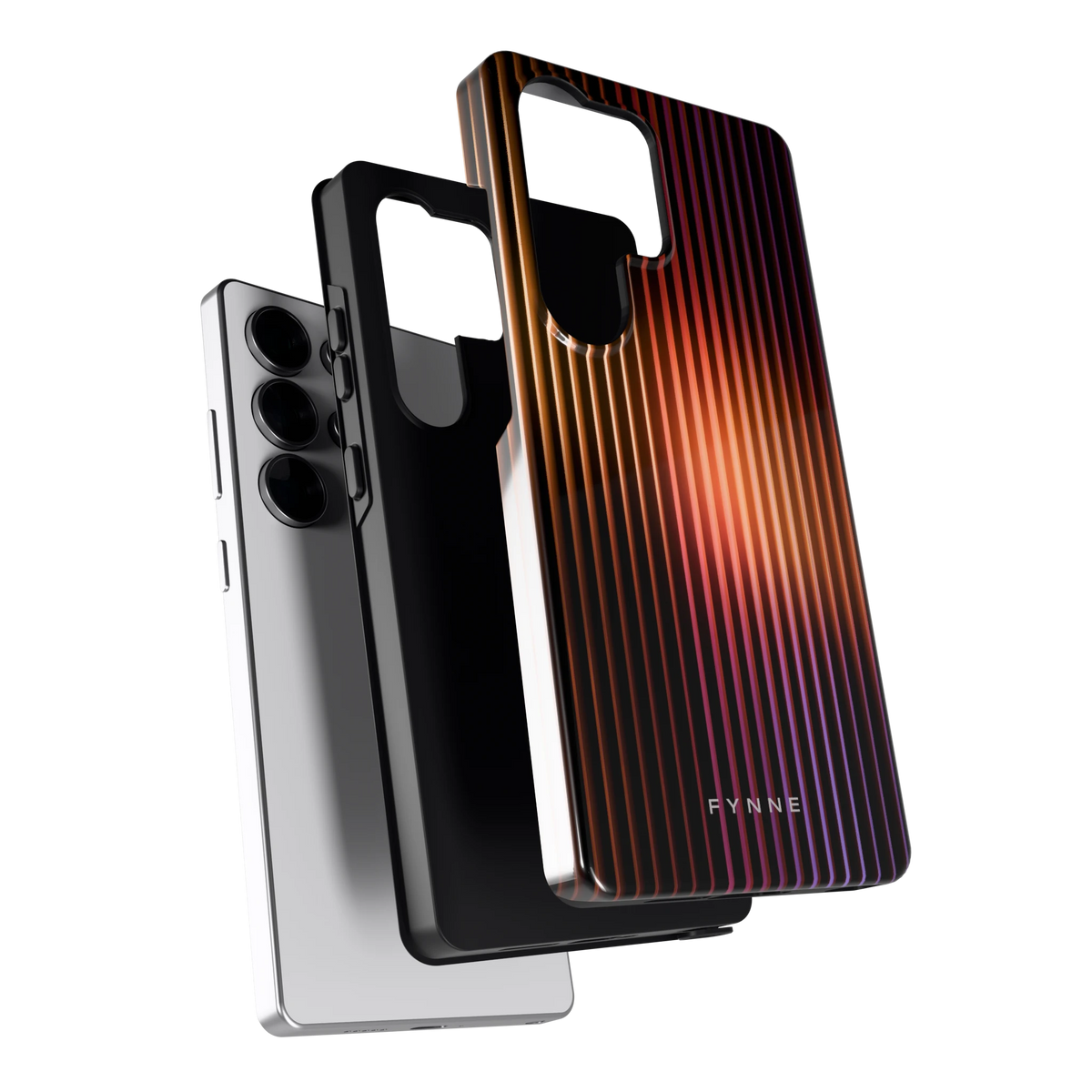 Gloeiende Lijnen hoesje voor Galaxy S25 Ultra, los van de telefoon