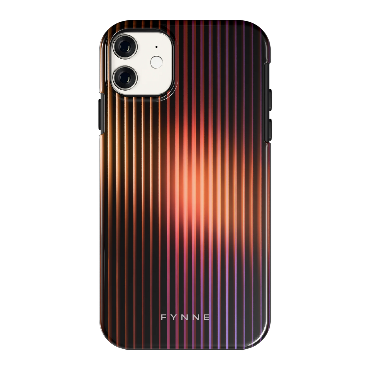 Gloeiende Lijnen hoesje voor iPhone 11, achterkant