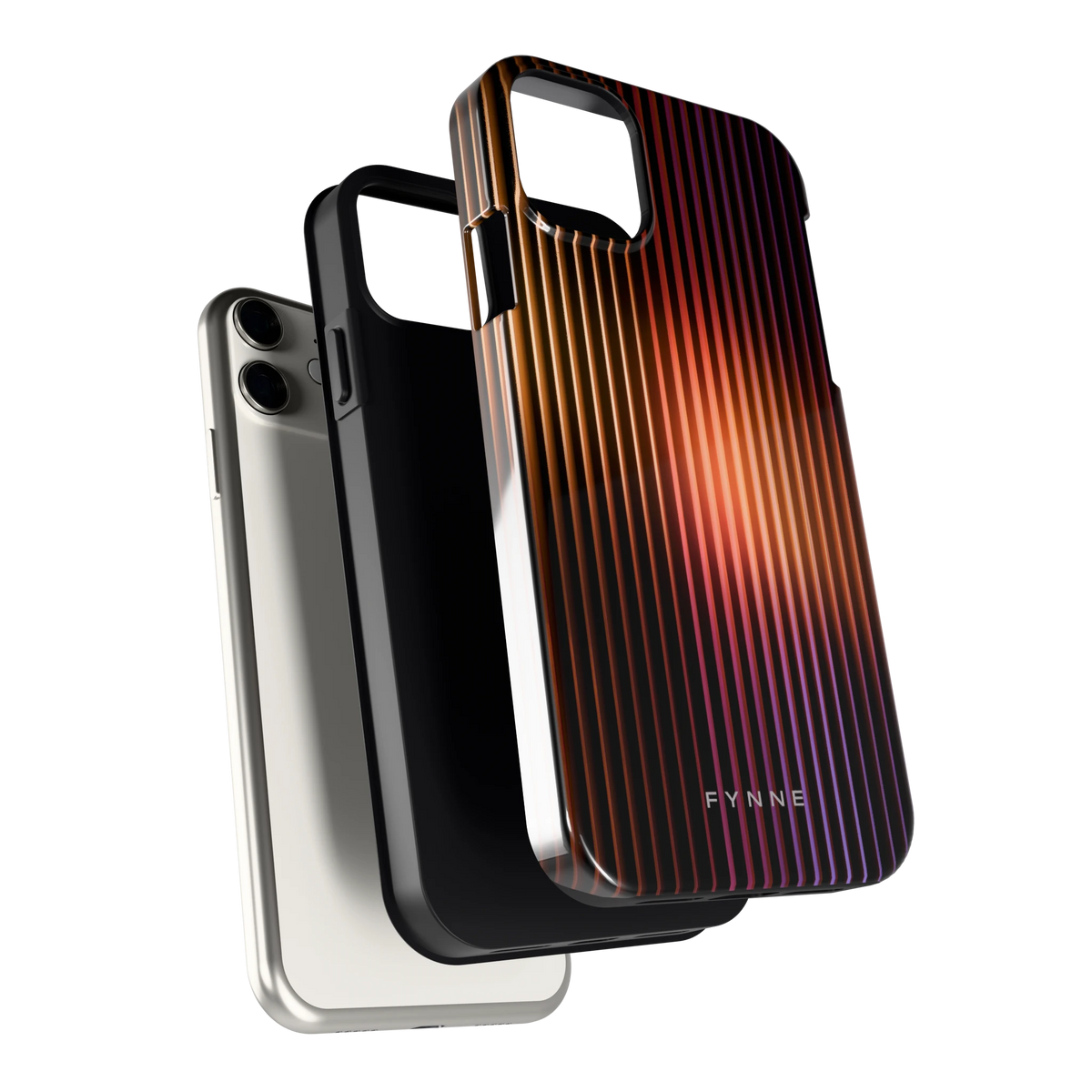 Gloeiende Lijnen hoesje voor iPhone 11, los van de telefoon