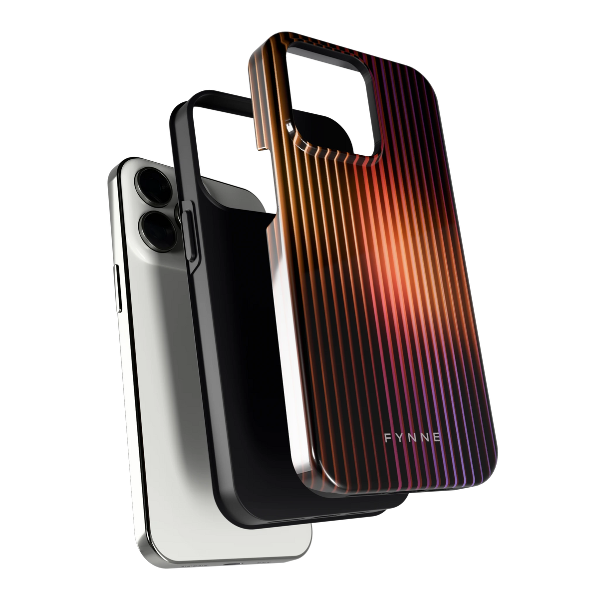 Gloeiende Lijnen hoesje voor iPhone 13 Pro, los van de telefoon