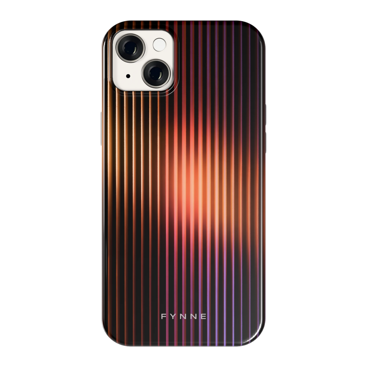 Gloeiende Lijnen hoesje voor iPhone 14 Plus, achterkant