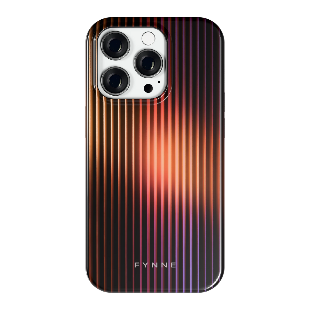 Gloeiende Lijnen hoesje voor iPhone 14 Pro, achterkant
