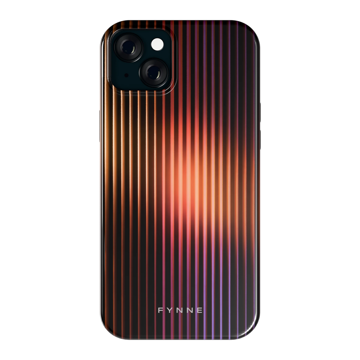 Gloeiende Lijnen hoesje voor iPhone 15 Plus, achterkant