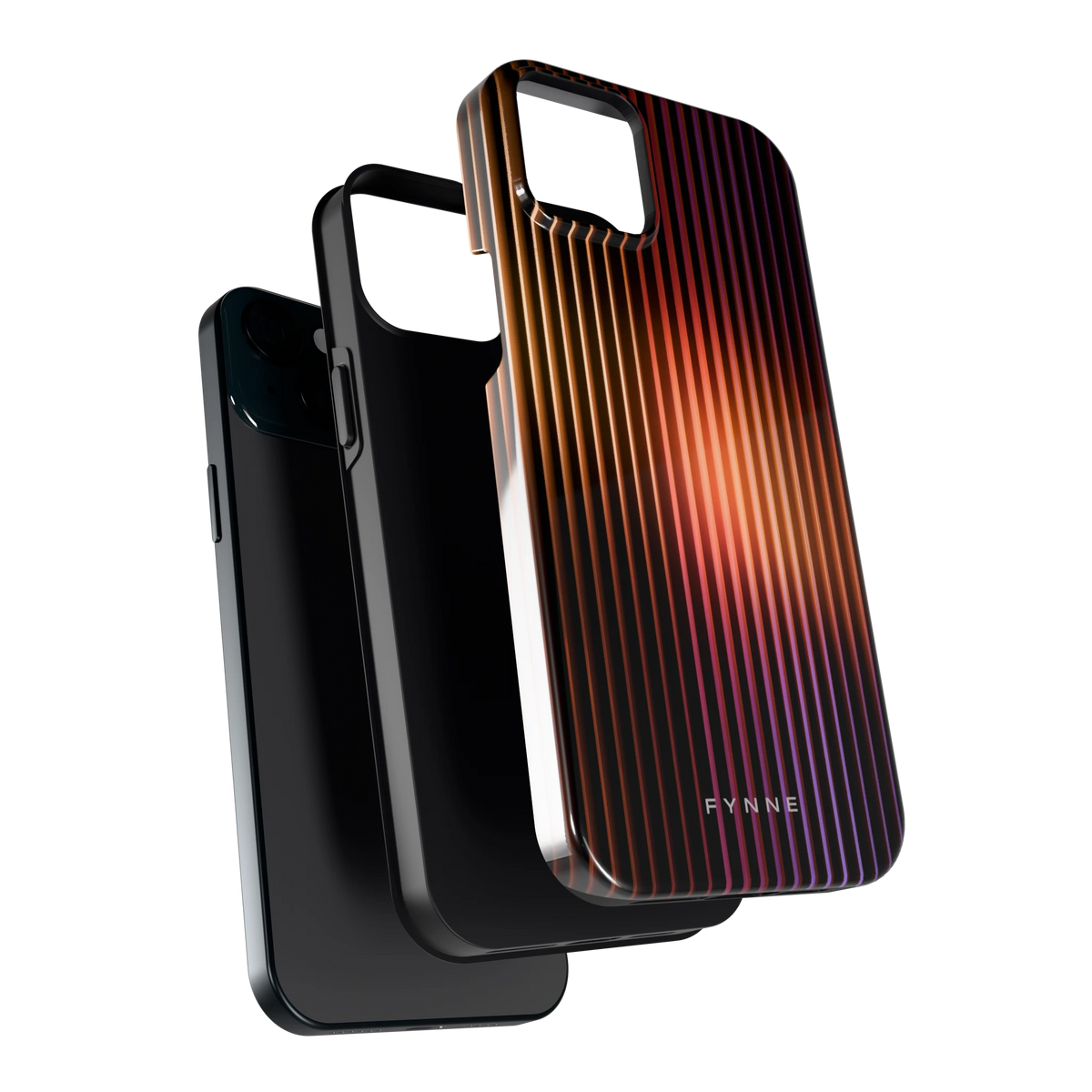 Gloeiende Lijnen hoesje voor iPhone 15 Plus, los van de telefoon