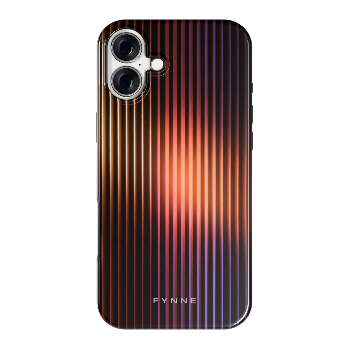 Gloeiende Lijnen hoesje voor iPhone 16 Plus, achterkant