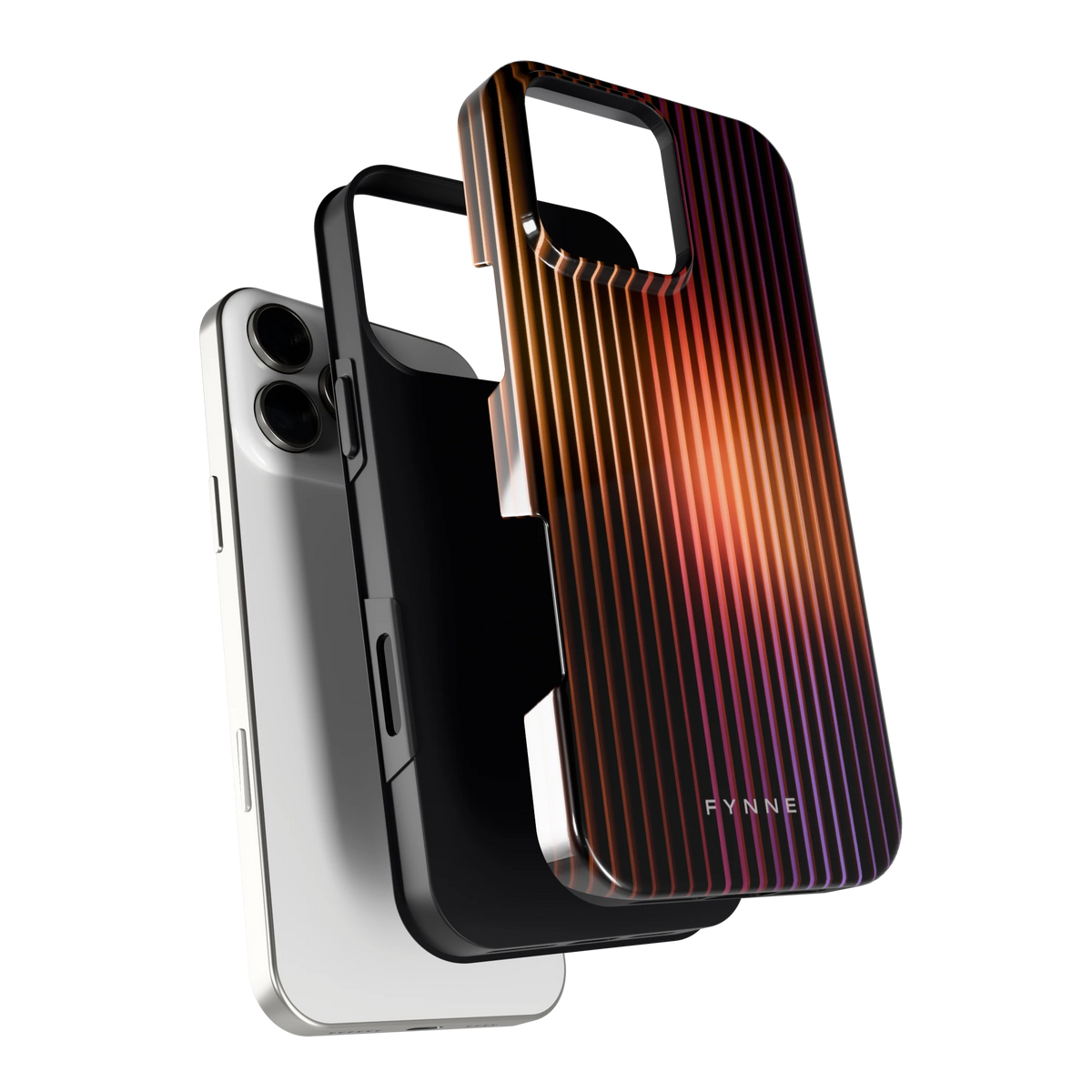 Gloeiende Lijnen hoesje voor iPhone 16 Pro Max, los van de telefoon