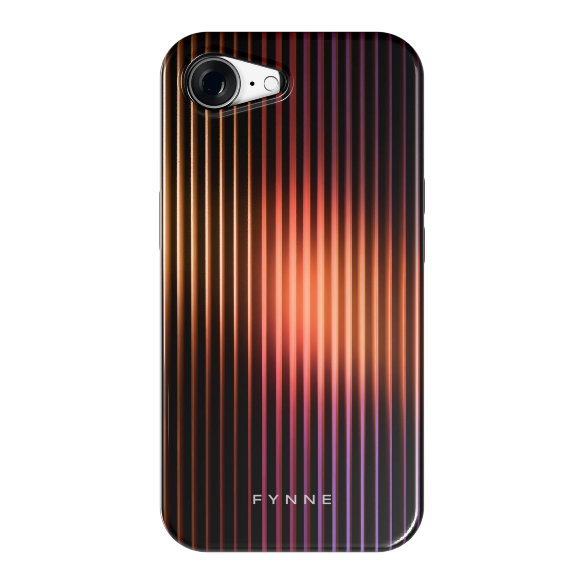Gloeiende Lijnen hoesje voor iPhone 16e, achterkant