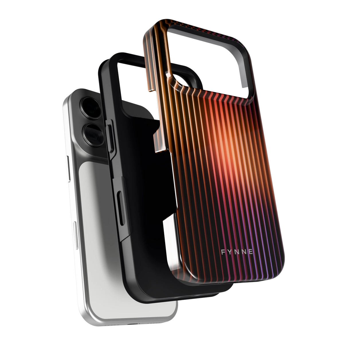 Gloeiende Lijnen hoesje voor iPhone 17 Pro, los van de telefoon