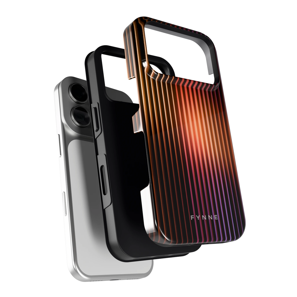 Gloeiende Lijnen hoesje voor iPhone 18 Pro, los van de telefoon