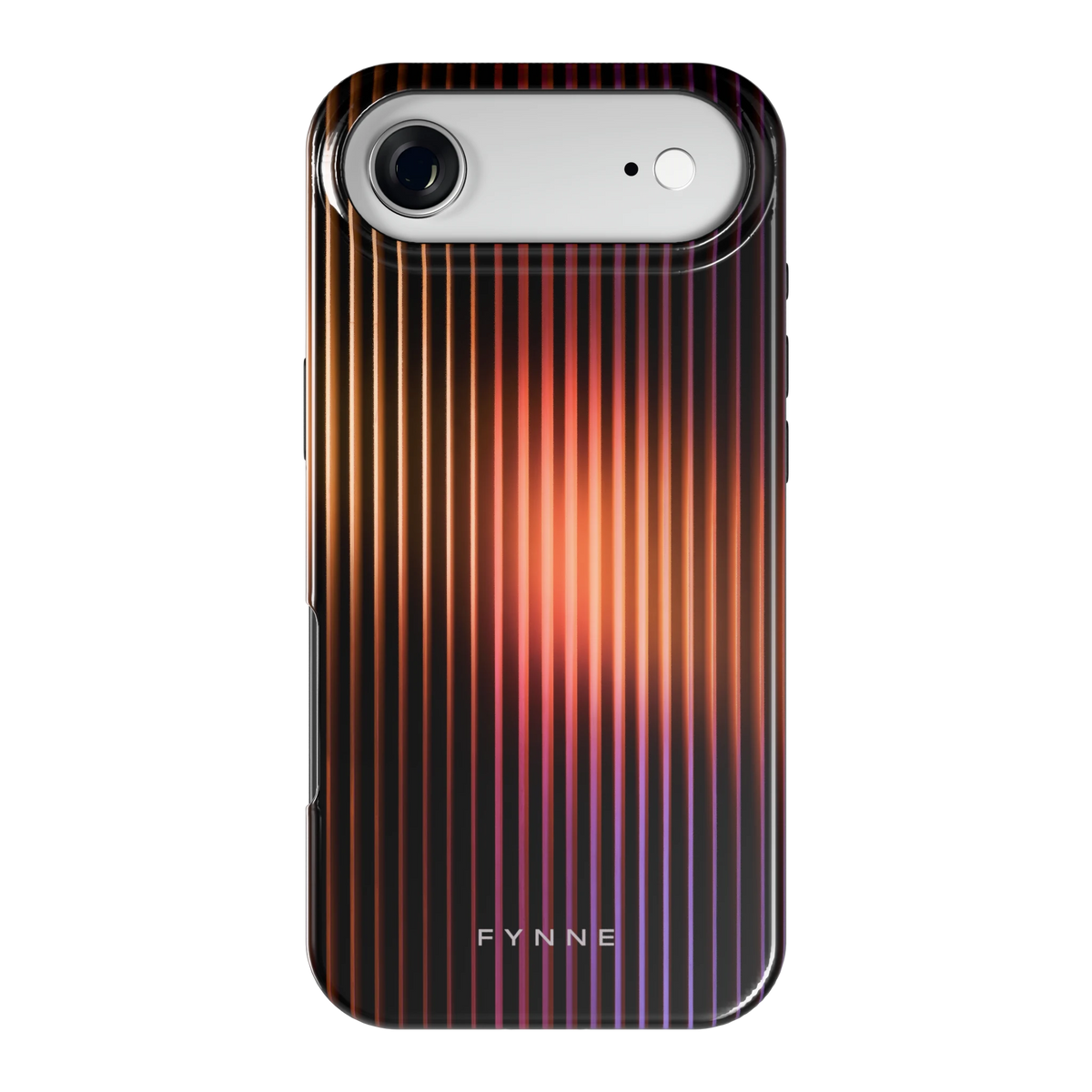 Gloeiende Lijnen hoesje voor iPhone Air, achterkant