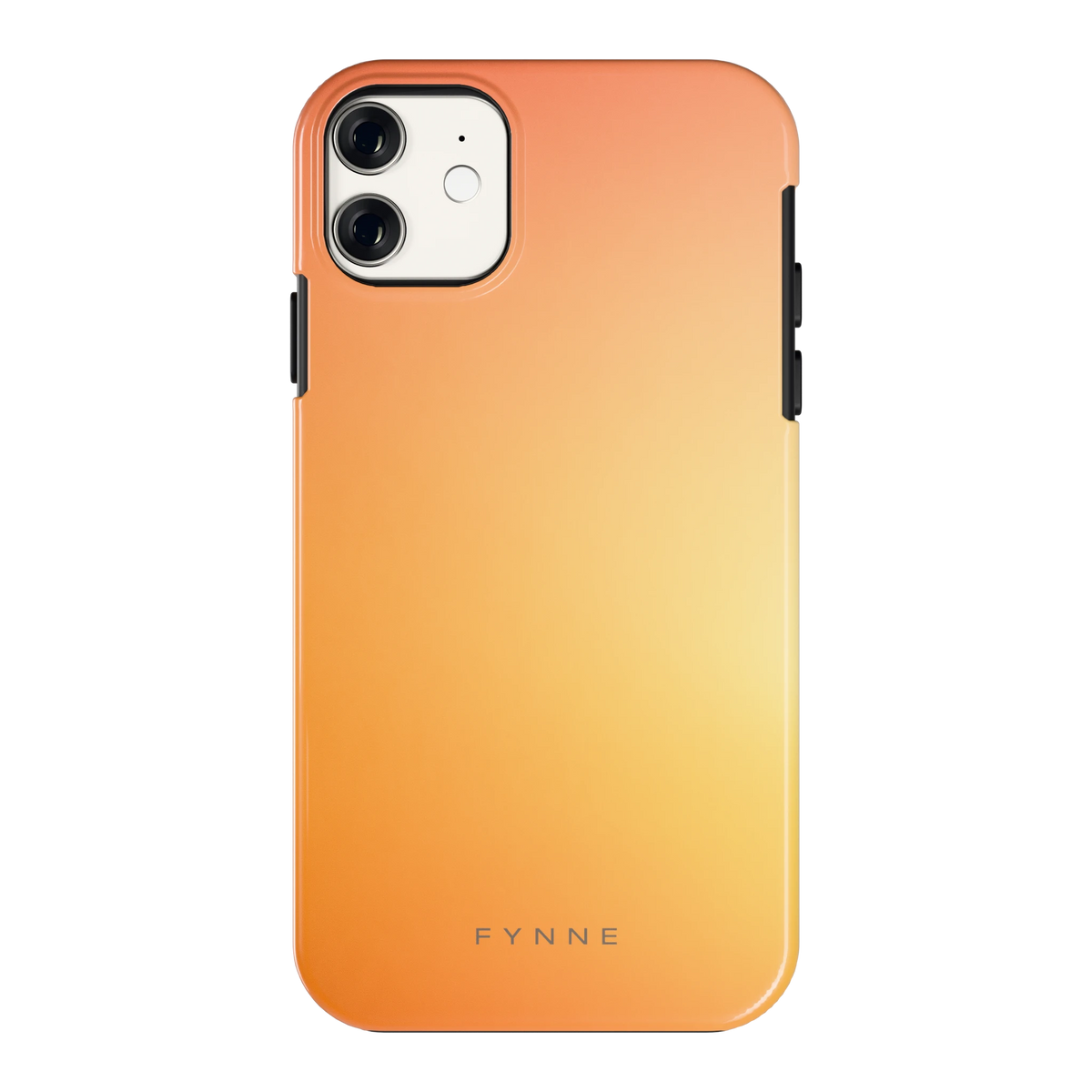 Gouden Uurgloed hoesje voor iPhone 11, achterkant