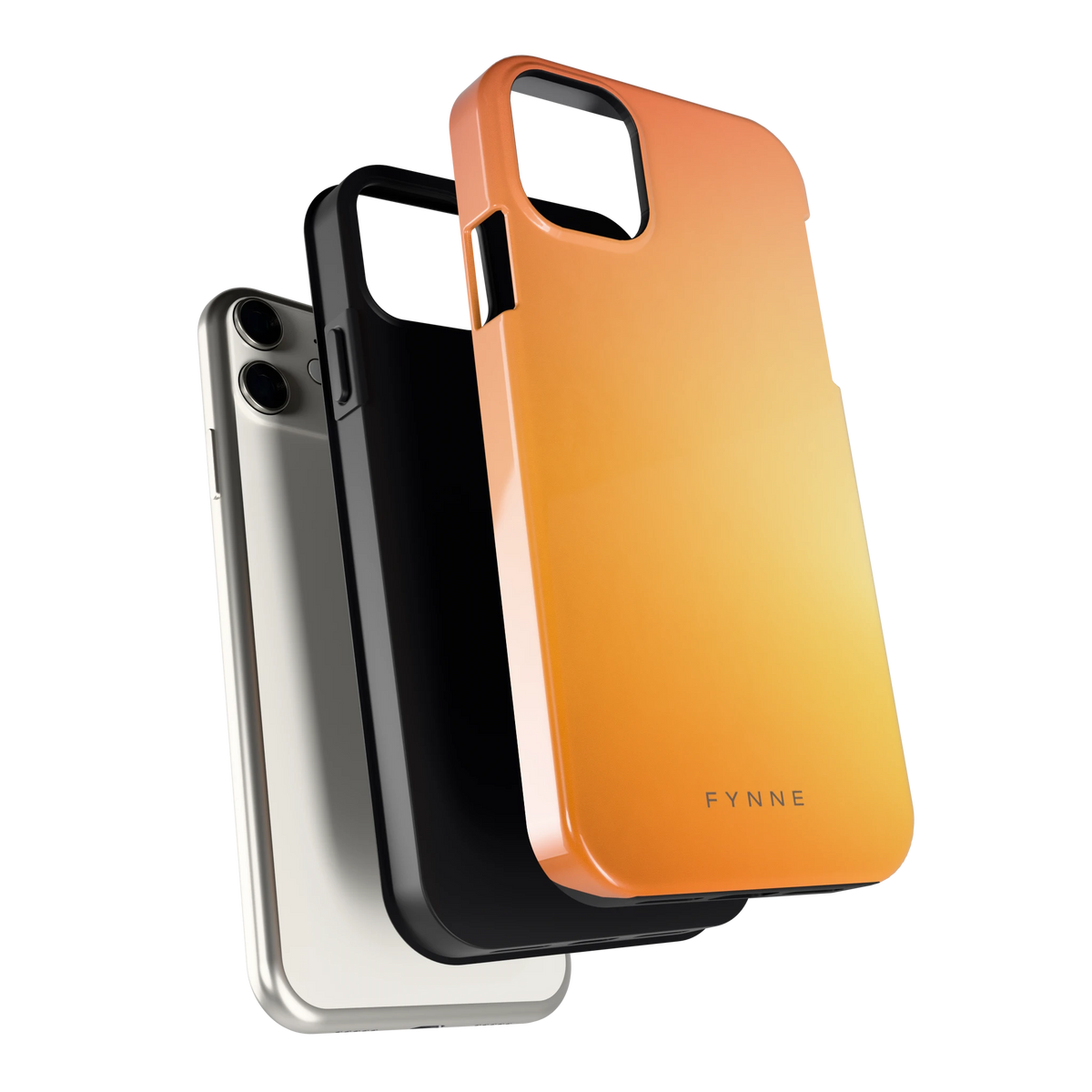 Gouden Uurgloed hoesje voor iPhone 11, los van de telefoon