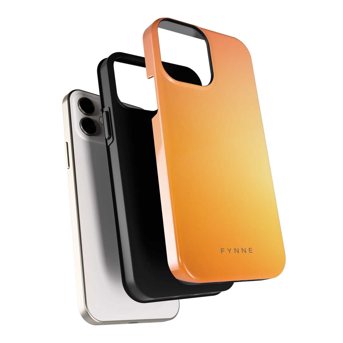 Gouden Uurgloed hoesje voor iPhone 12, los van de telefoon