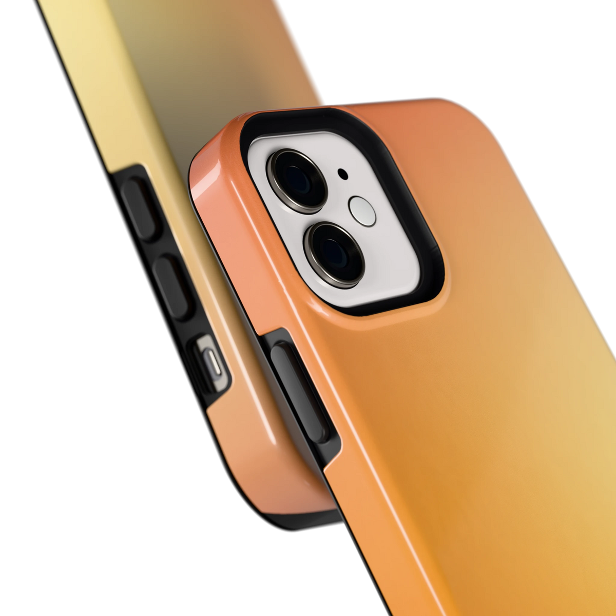 Gouden Uurgloed hoesje voor iPhone 12, close-up