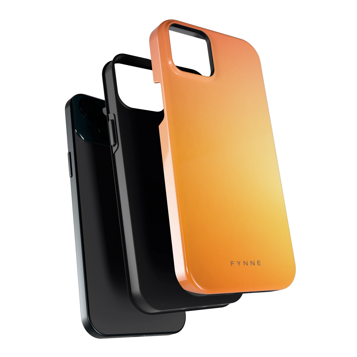 Gouden Uurgloed hoesje voor iPhone 15 Plus, los van de telefoon