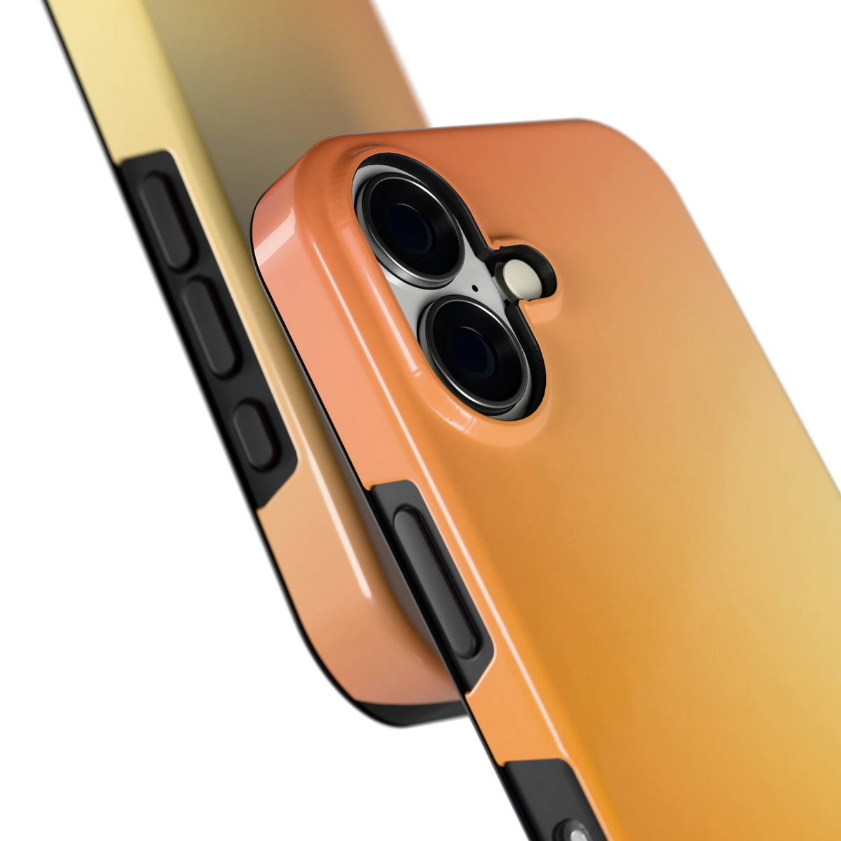 Gouden Uurgloed hoesje voor iPhone 16, close-up