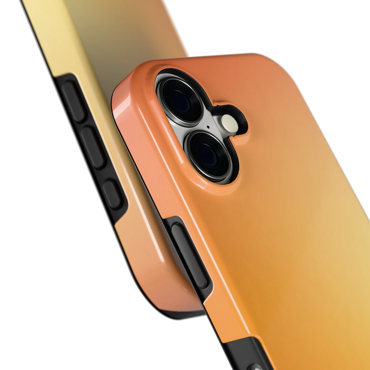 Gouden Uurgloed hoesje voor iPhone 17, close-up