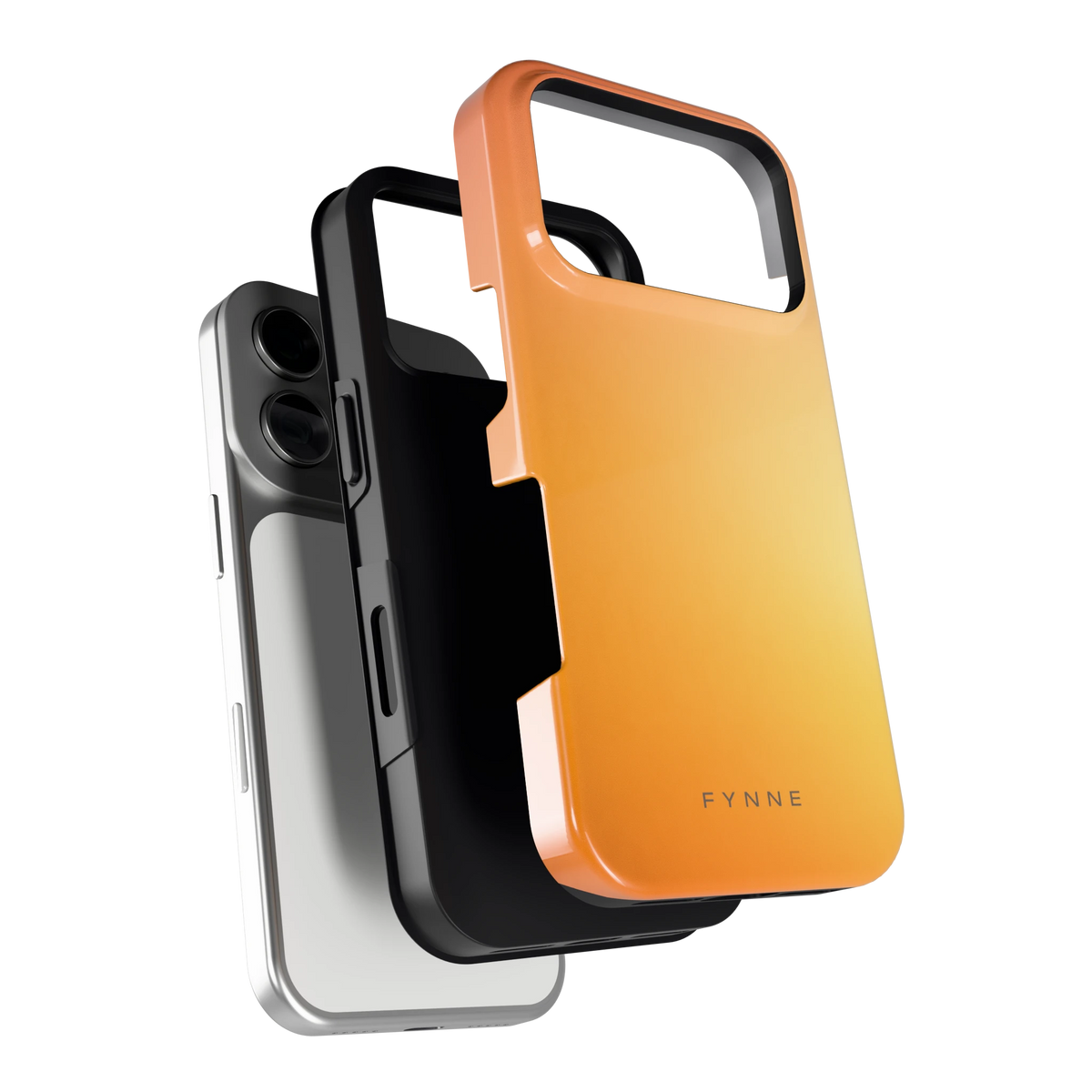 Gouden Uurgloed hoesje voor iPhone 17 Pro, los van de telefoon