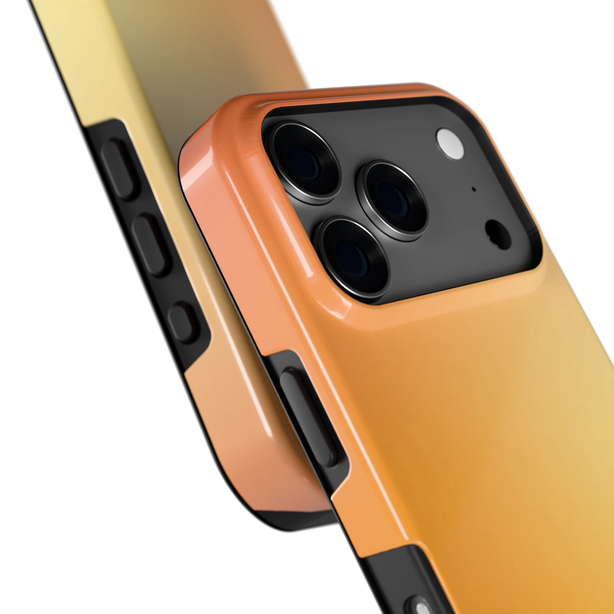 Gouden Uurgloed hoesje voor iPhone 17 Pro, close-up